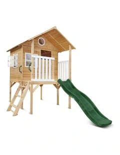 Archie Cubby House (Elevated) With Slide 1.8m
