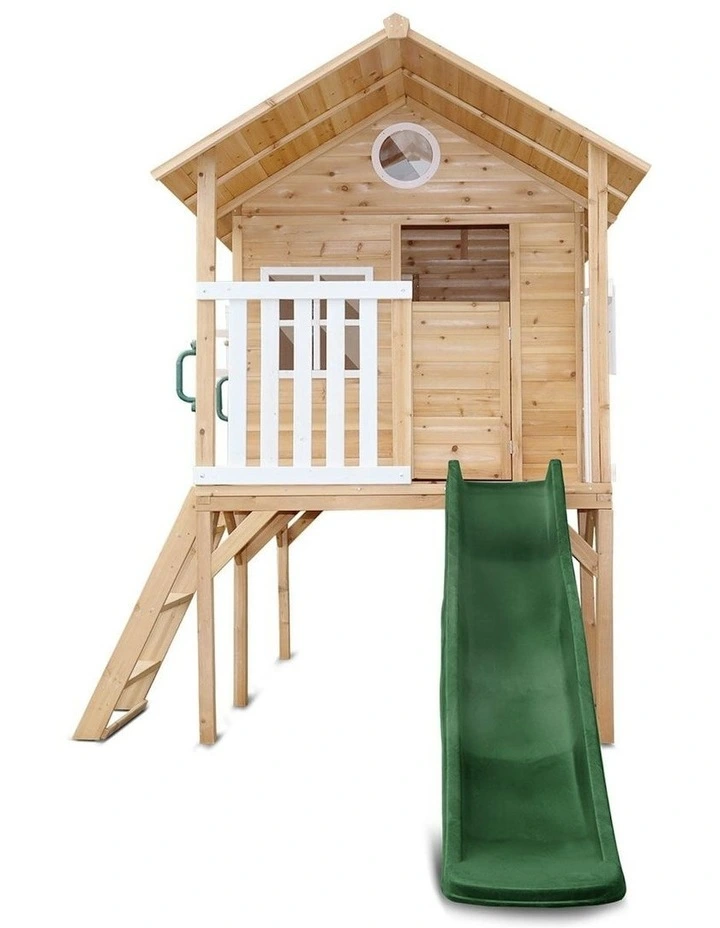 Archie Cubby House (Elevated) With Slide 1.8m image 3