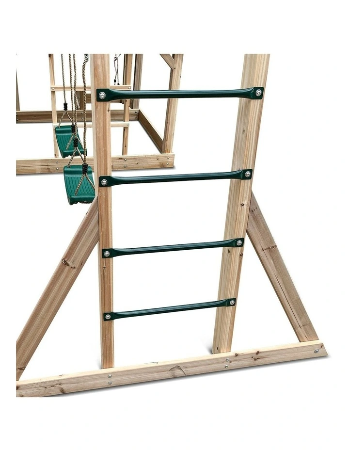 Kingston Cubby House With Slide 2.2m in Multi image 6