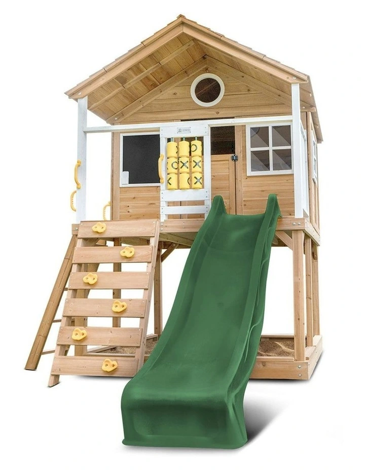 Warrigal Cubby House With Slide 2.2m in Multi image 3