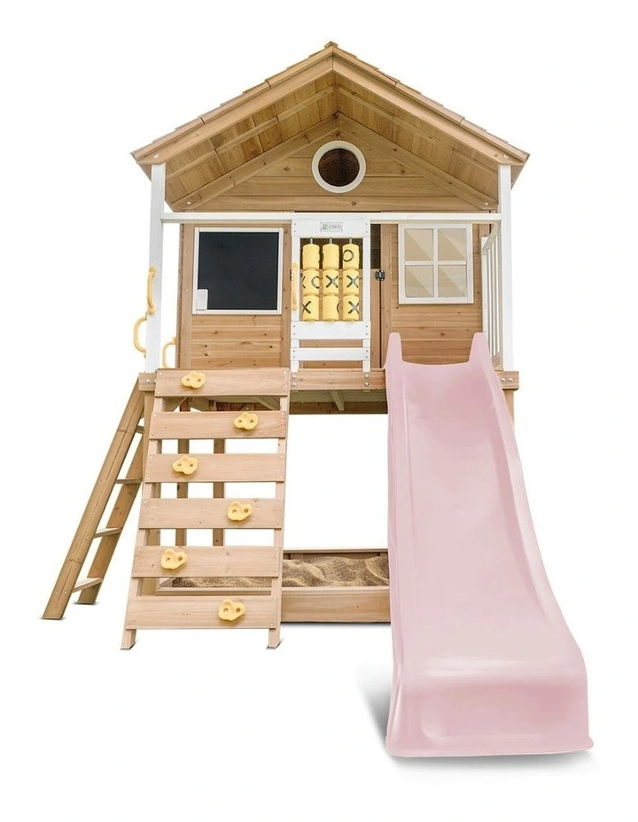 Warrigal Cubby House With Slide 2.2m in Multi image 2