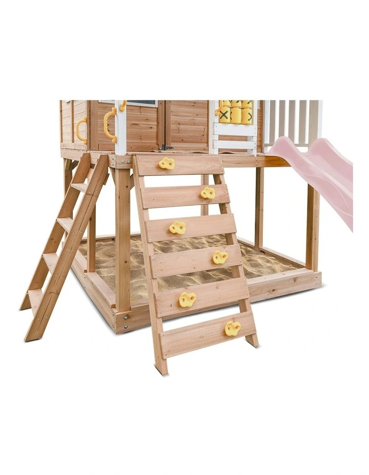 Warrigal Cubby House With Slide 2.2m in Multi image 4