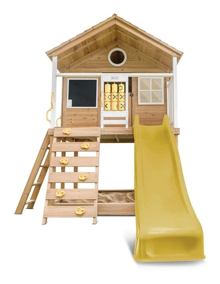 Warrigal Cubby House With Slide 2.2m in Multi image 2