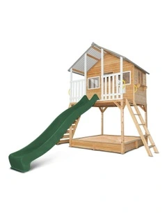 Winchester Cubby House With Slide 2.2m in Multi