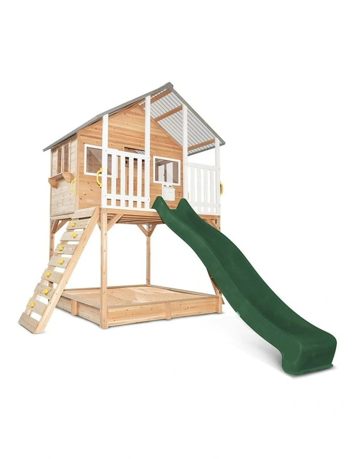 Winchester Cubby House With Slide 2.2m in Multi image 2