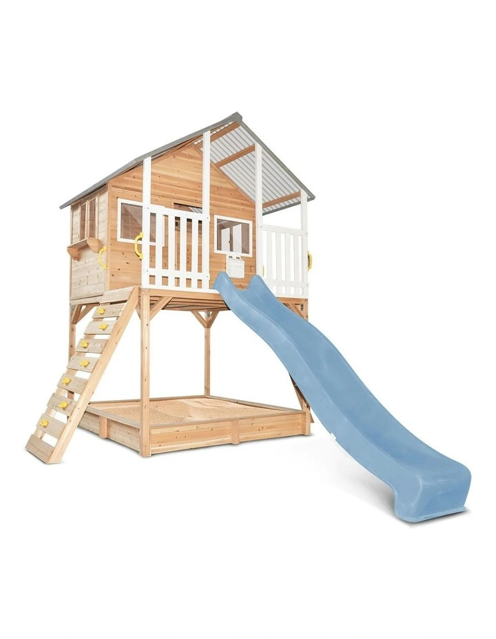 Winchester Cubby House With Slide 2.2m in Multi image 2