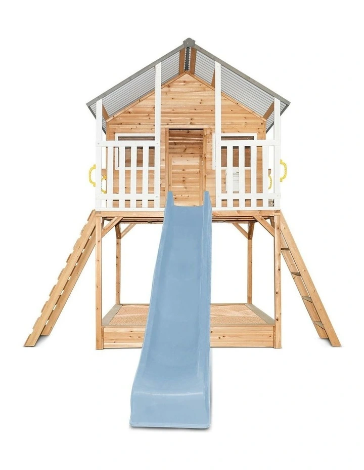 Winchester Cubby House With Slide 2.2m in Multi image 3