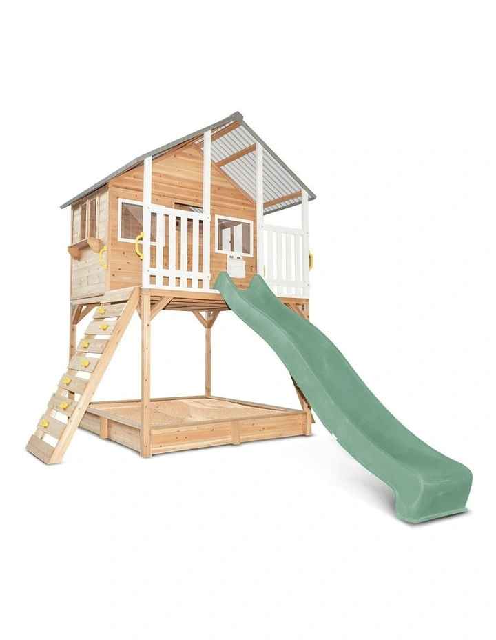 Winchester Cubby House With Slide 2.2m in Multi image 2