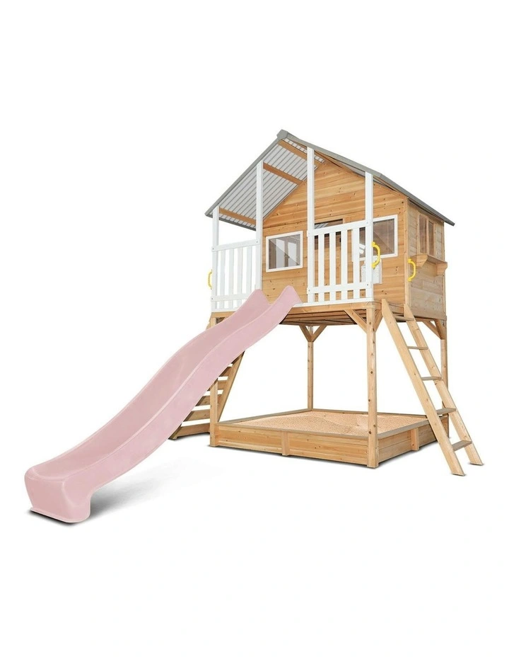 Winchester Cubby House With Slide 2.2m in Multi image 1