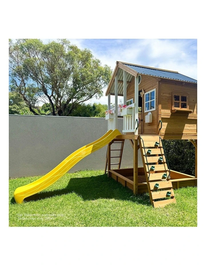 Winchester Cubby House With Slide 2.2m in Multi image 5