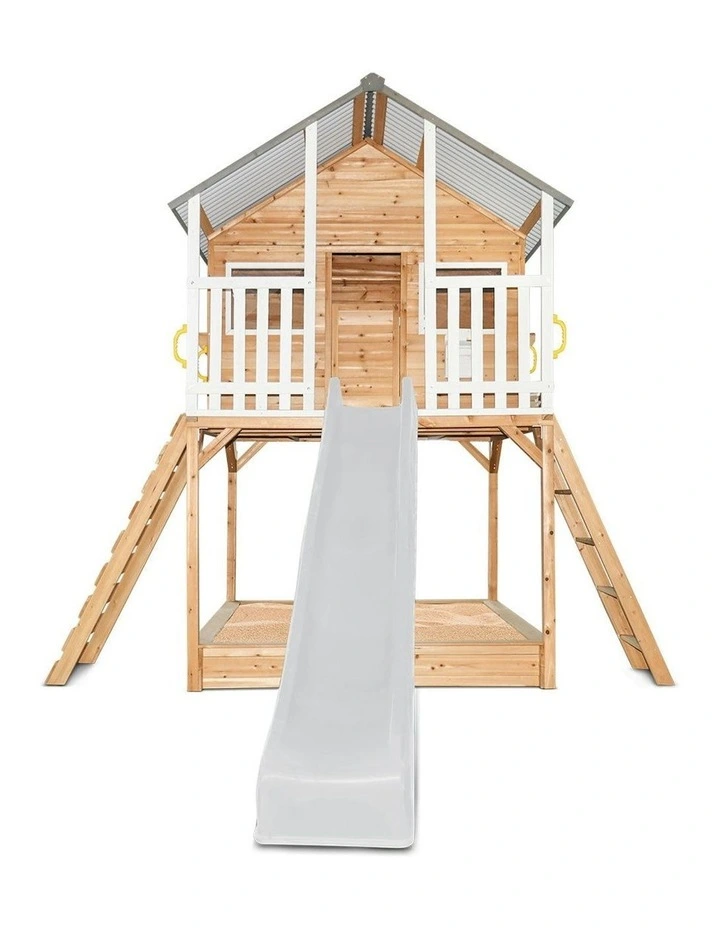 Winchester Cubby House With Slide 2.2m in Multi image 3