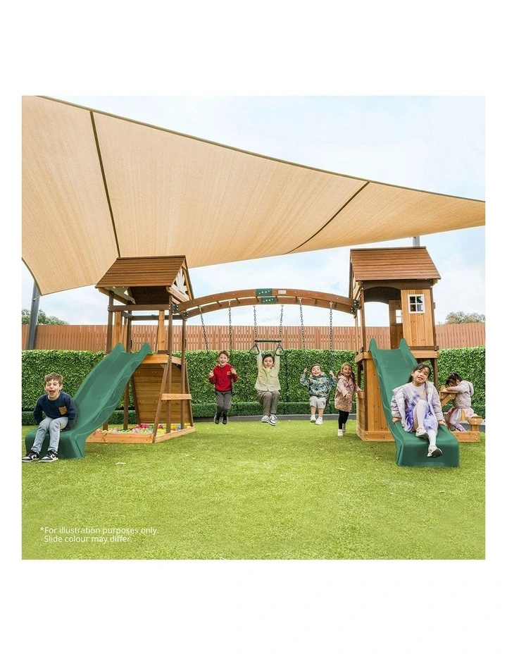 Armadale Swing Set And Play Centre With Two Slide 2.2m in Multi image 4