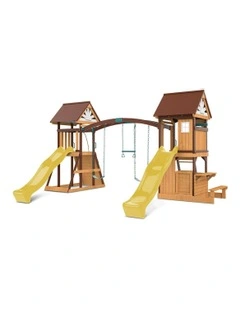 Armadale Swing Set And Play Centre With Two Slide 2.2m in Multi