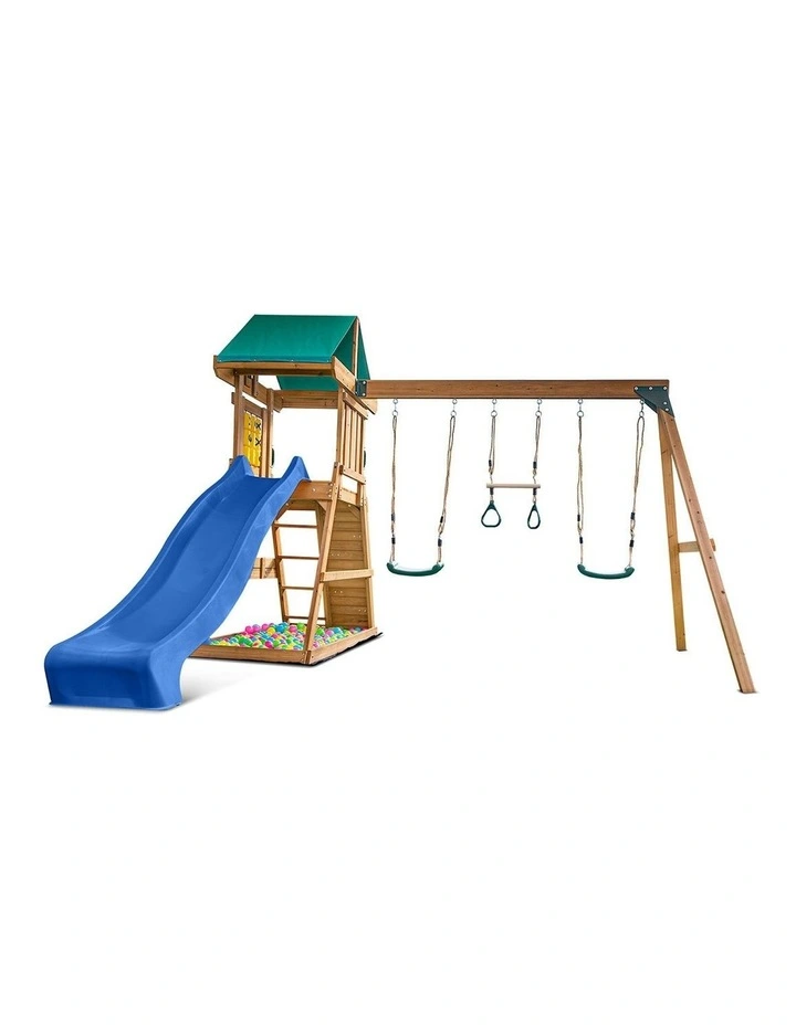 Birmingham Swing Set And Play Centre With Slide 2.2m in Multi image 1