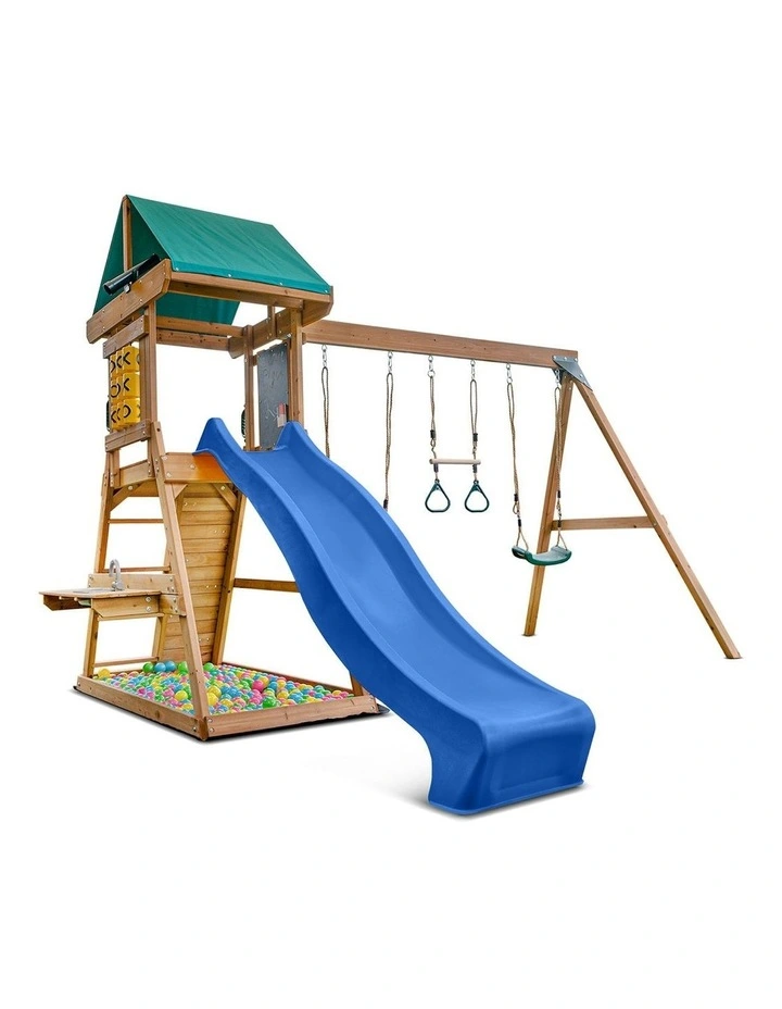 Birmingham Swing Set And Play Centre With Slide 2.2m in Multi image 2