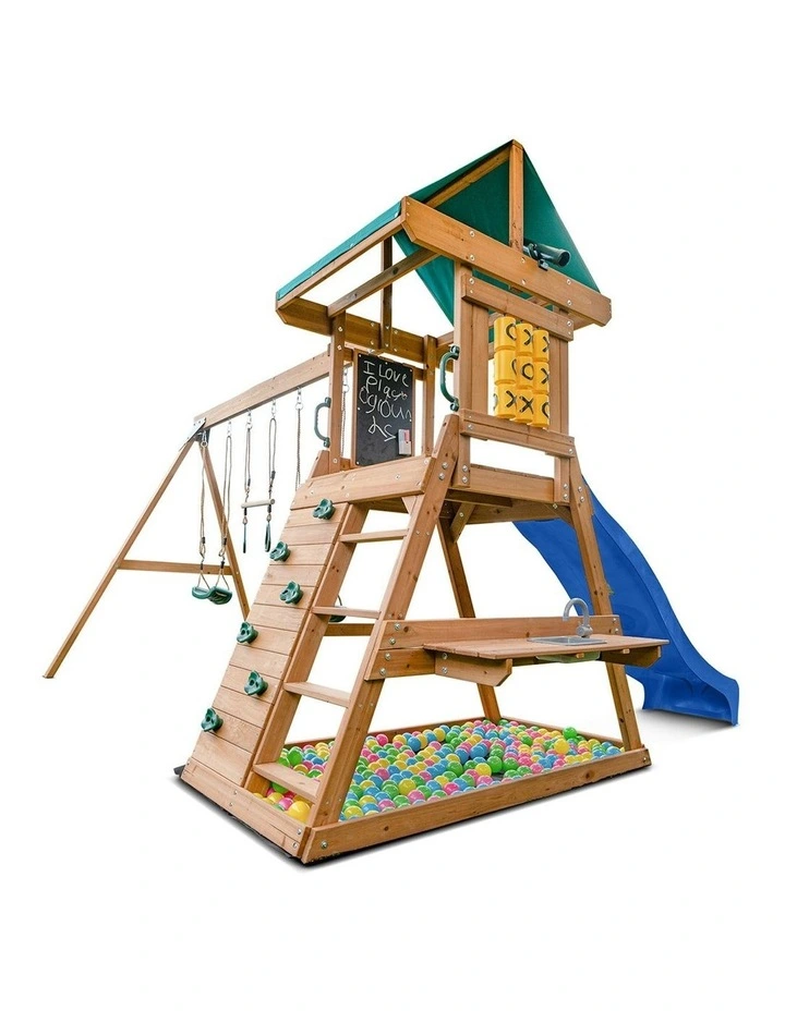 Birmingham Swing Set And Play Centre With Slide 2.2m in Multi image 4