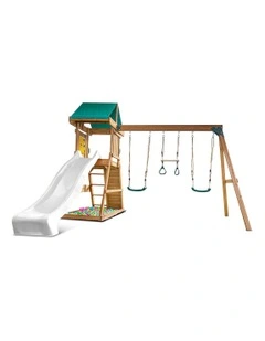 Birmingham Play Centre Swing Set With Slide 2.2m