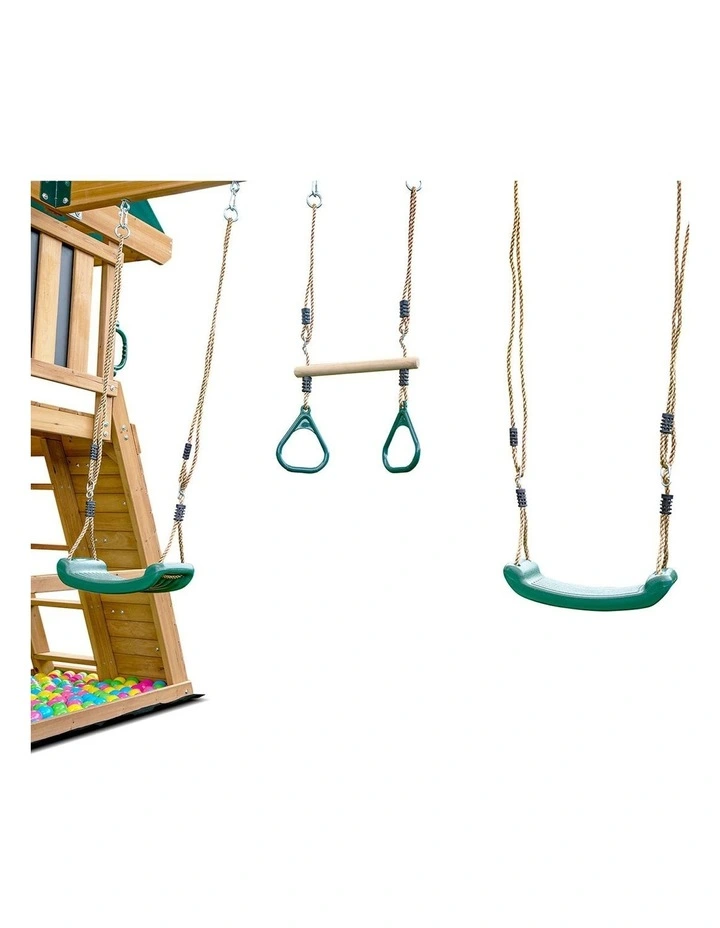 Birmingham Play Centre Swing Set With Slide 2.2m image 5