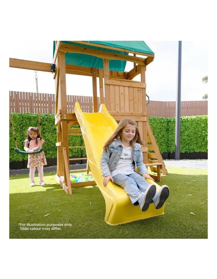 Carindale Play Centre Swing Set With Slide 2.2m image 4