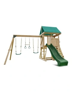 Carindale Swing Set & Play Centre With 2.2m Slide