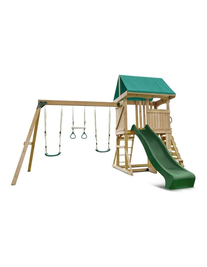 Carindale Swing Set & Play Centre With 2.2m Slide image 1