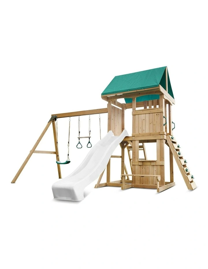 Carindale Play Centre Swing Set With Slide 2.2m image 2
