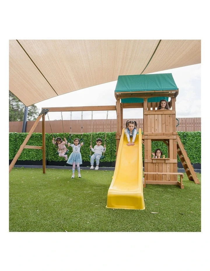 Carindale Swing Set & Play Centre With 2.2m Slide image 2