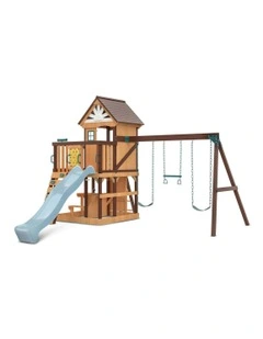 Coventry Swing Set & Play Centre With Slide 2.2m
