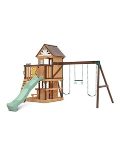 Coventry Swing Set & Play Centre With Slide 2.2m