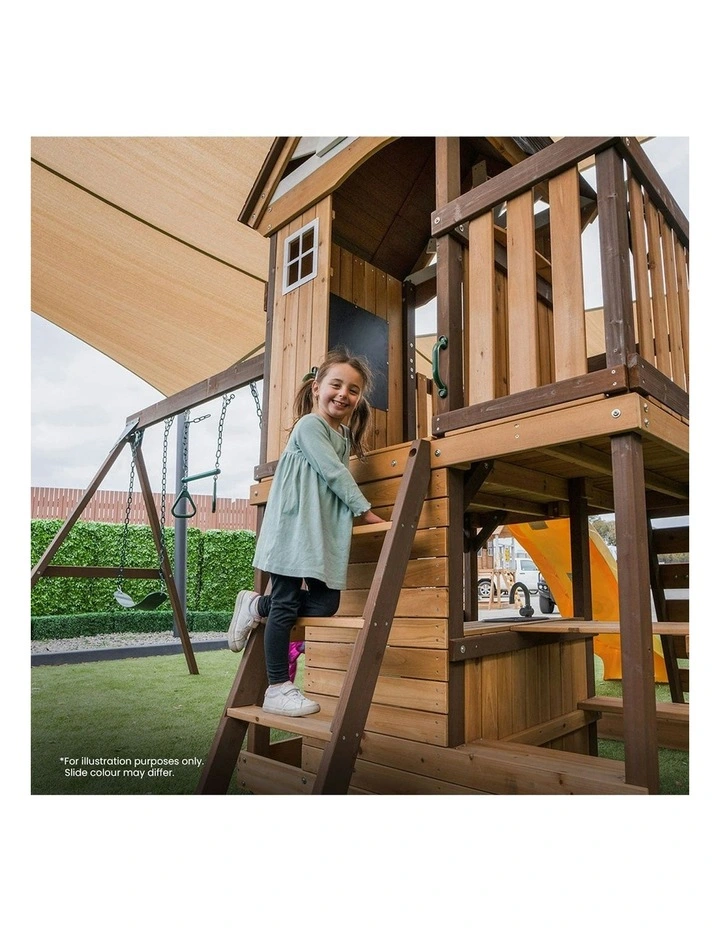 Coventry Swing Set & Play Centre With Slide 2.2m image 4