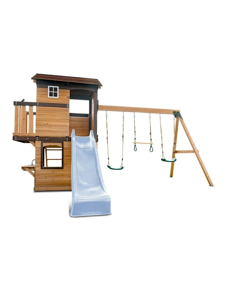 Darlington Swing Set & Play Centre With 2.2m Slide image 1