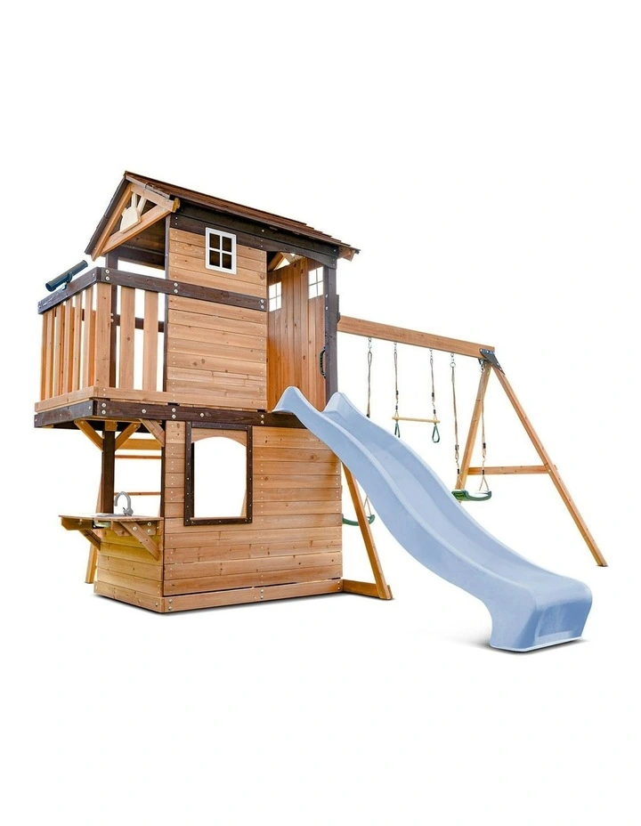 Darlington Swing Set & Play Centre With 2.2m Slide image 2