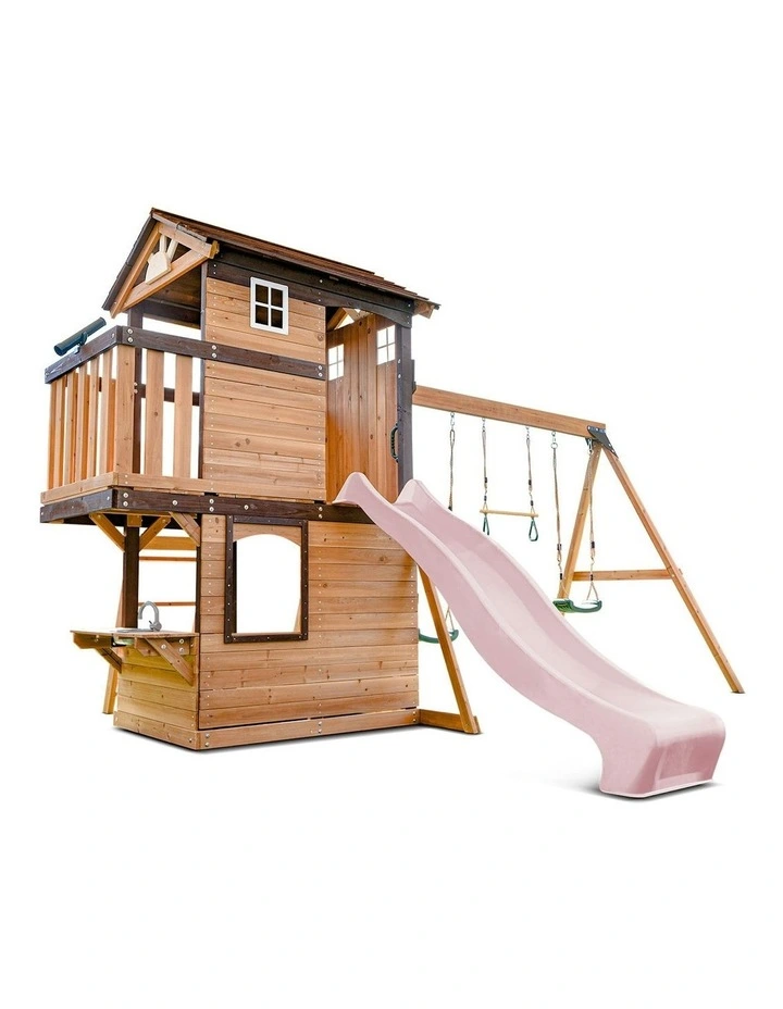 Darlington Swing Set & Play Centre With 2.2m Slide image 2