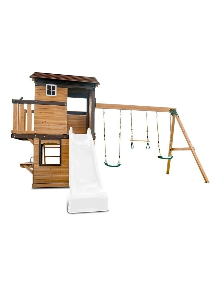 Darlington Swing Set & Play Centre With 2.2m Slide image 1