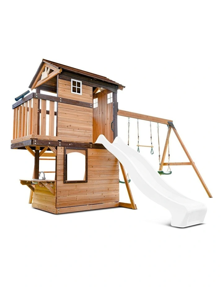 Darlington Swing Set & Play Centre With 2.2m Slide image 2