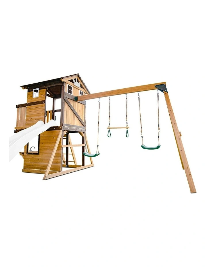 Darlington Swing Set & Play Centre With 2.2m Slide image 3