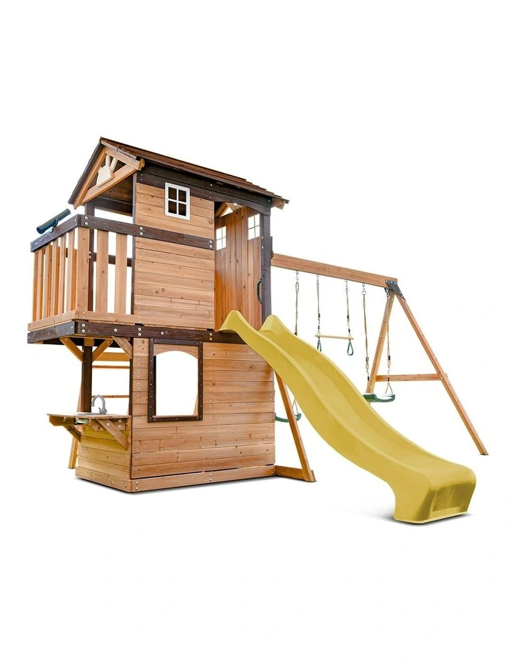 Darlington Swing Set & Play Centre With 2.2m Slide image 2