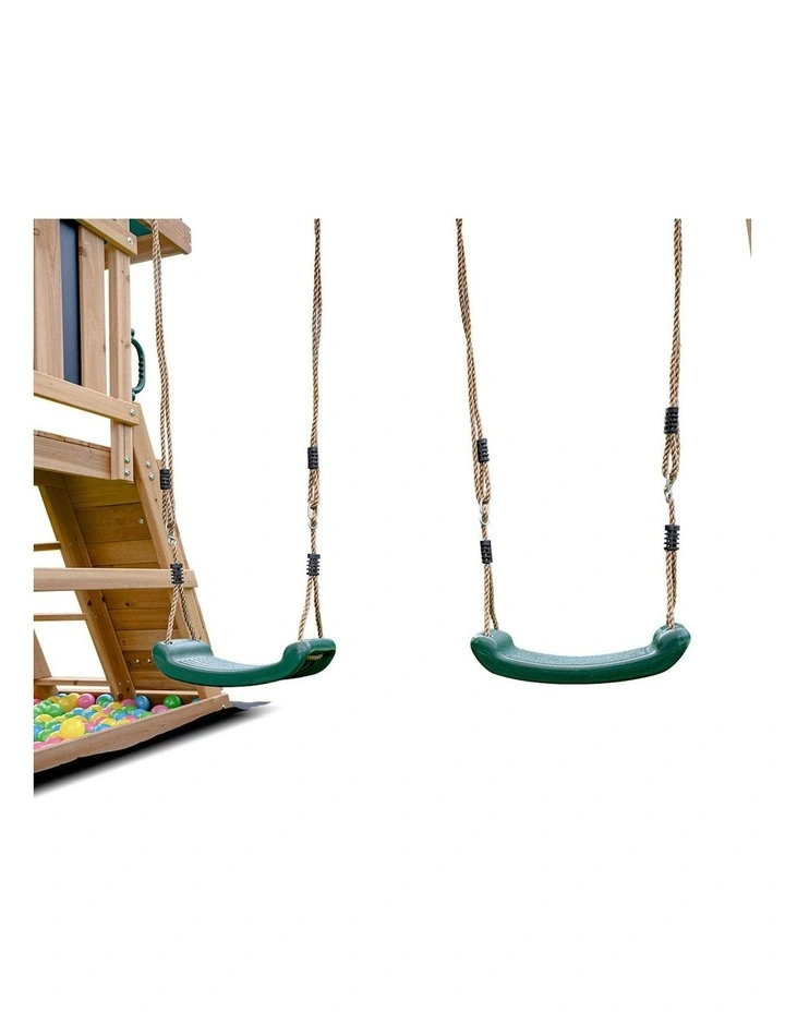 Greenvale Play Centre Swing Set With Slide 1.8m image 5