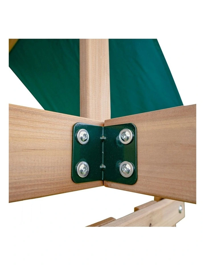 Greenvale Play Centre Swing Set With Slide 1.8m image 6