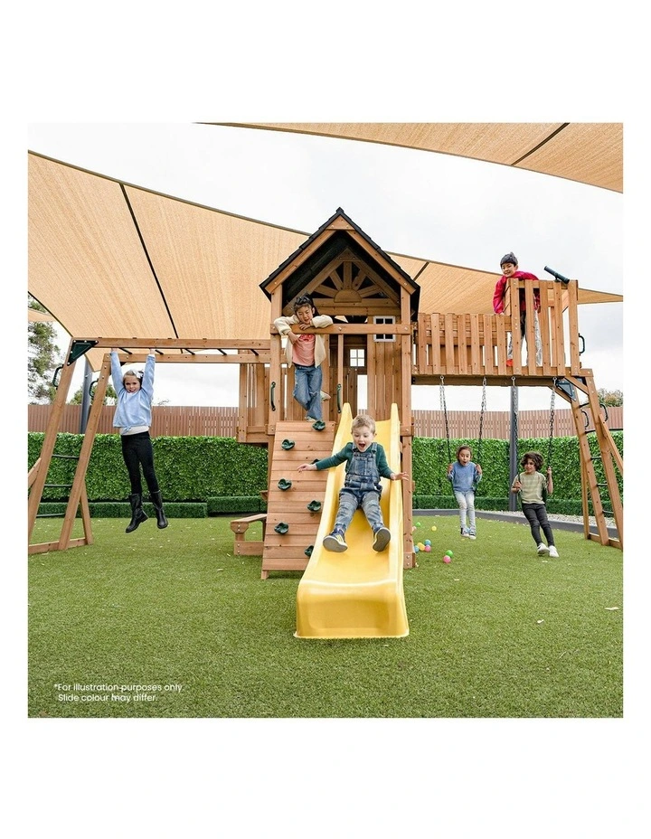 Kensington Swing Set, Monkey Bars & Play Centre With Slide 2.2m image 2