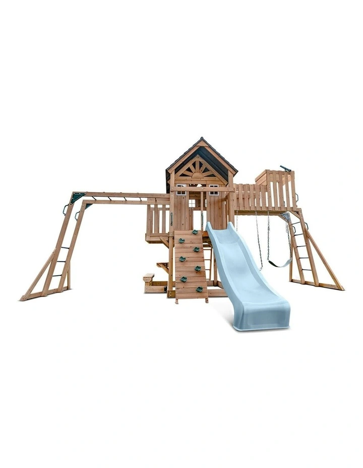 Kensington Swing Set, Monkey Bars & Play Centre With Slide 2.2m image 1