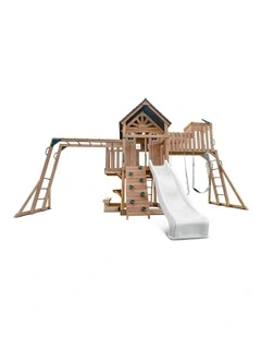 Kensington Swing Set, Monkey Bars & Play Centre with 2.2m Slide