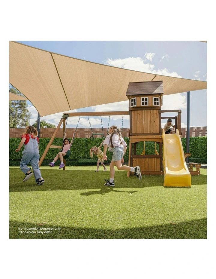 Meer Brook Swing Set, Monkey Bars & Play Centre with 2.2m Slide image 3