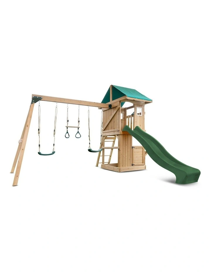 Montrose Swing Set & Play Centre with 2.2m Slide image 1