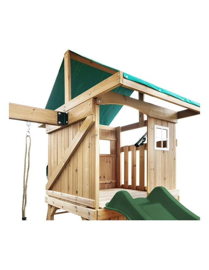 Montrose Swing Set & Play Centre with 2.2m Slide image 3