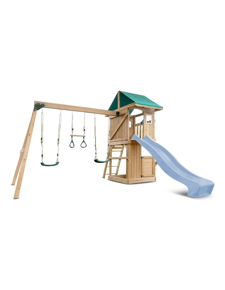 Montrose Swing Set & Play Centre with 2.2m Slide image 1