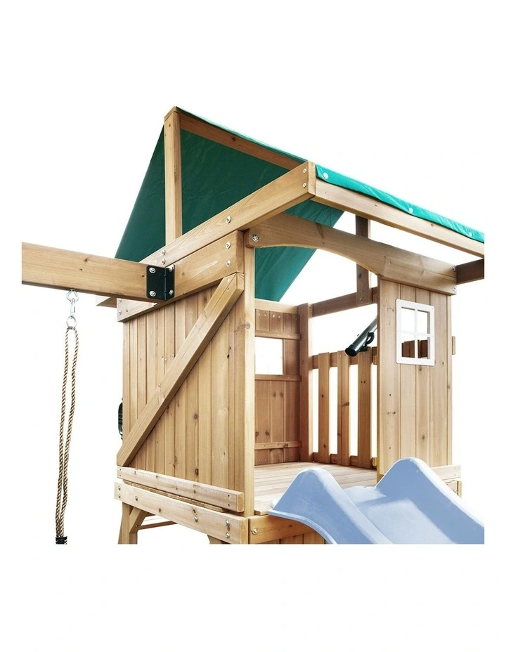 Montrose Swing Set & Play Centre with 2.2m Slide image 3
