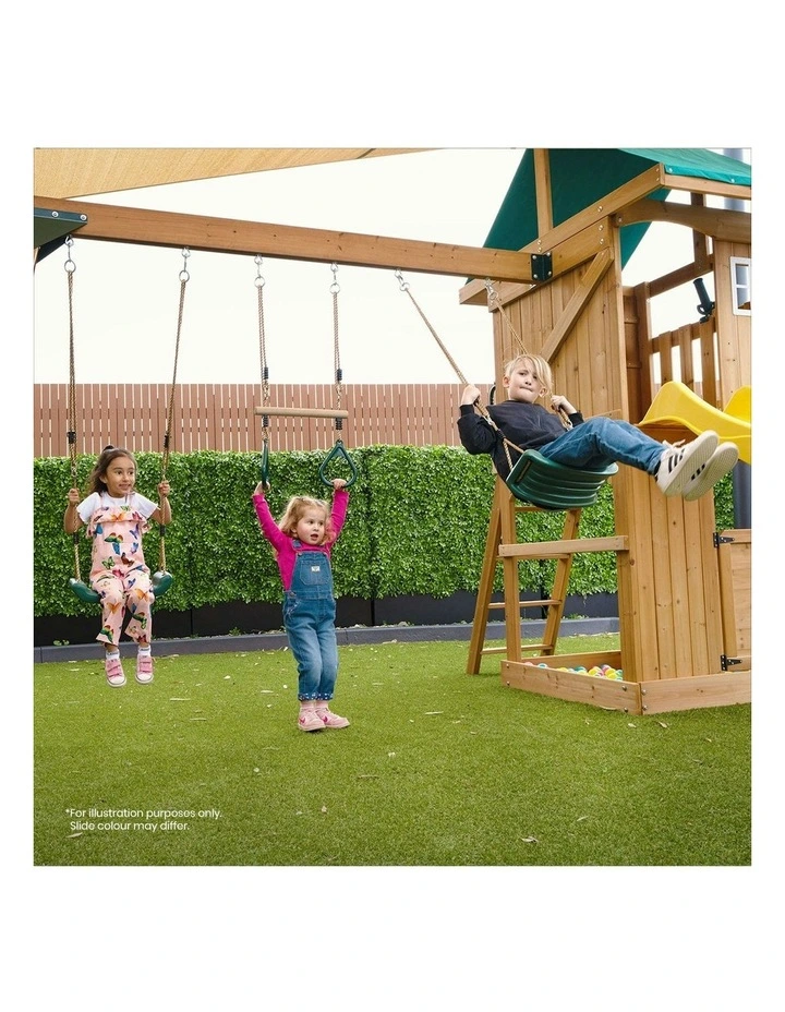 Montrose Swing Set & Play Centre with 2.2m Slide image 5
