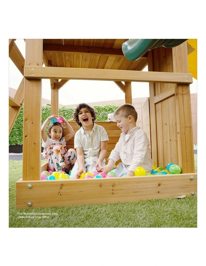 Montrose Swing Set & Play Centre with 2.2m Slide image 6