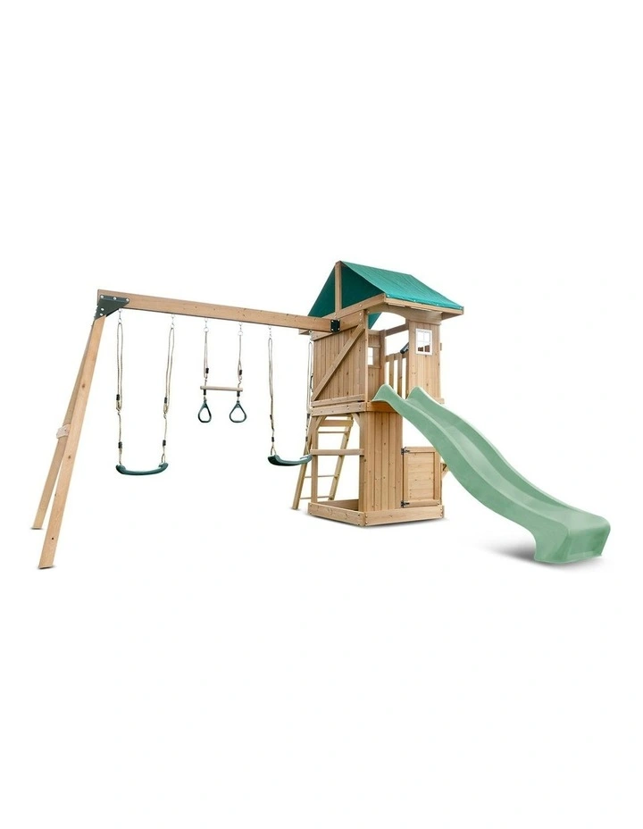 Montrose Swing Set & Play Centre with 2.2m Slide image 1